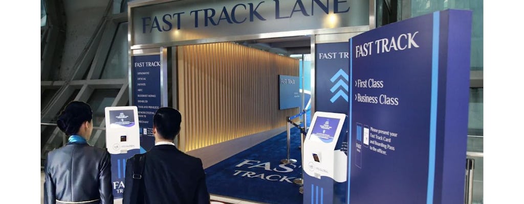Guided fast-track Lane Service at Bangkok Suvarnabhumi Airport