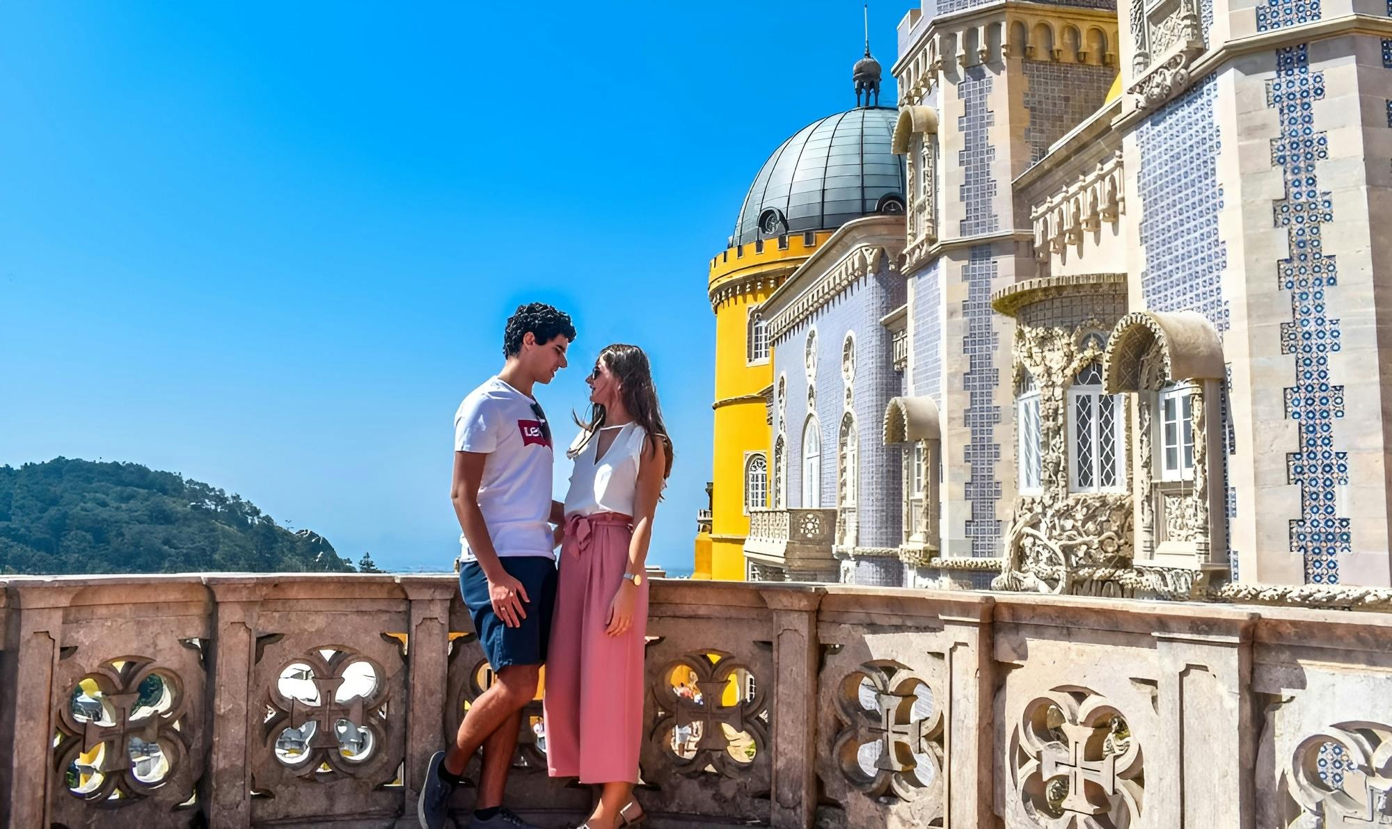 Sintra with Pena Palace, Cabo Da Roca and Cascais Tour from Lisbon