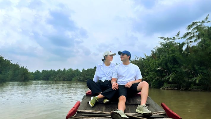 Tour di 1 giorno per piccoli gruppi dell'autentico Ben Tre nel delta del Mekong