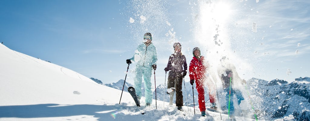 Experiência de esqui suíça em Lucerna
