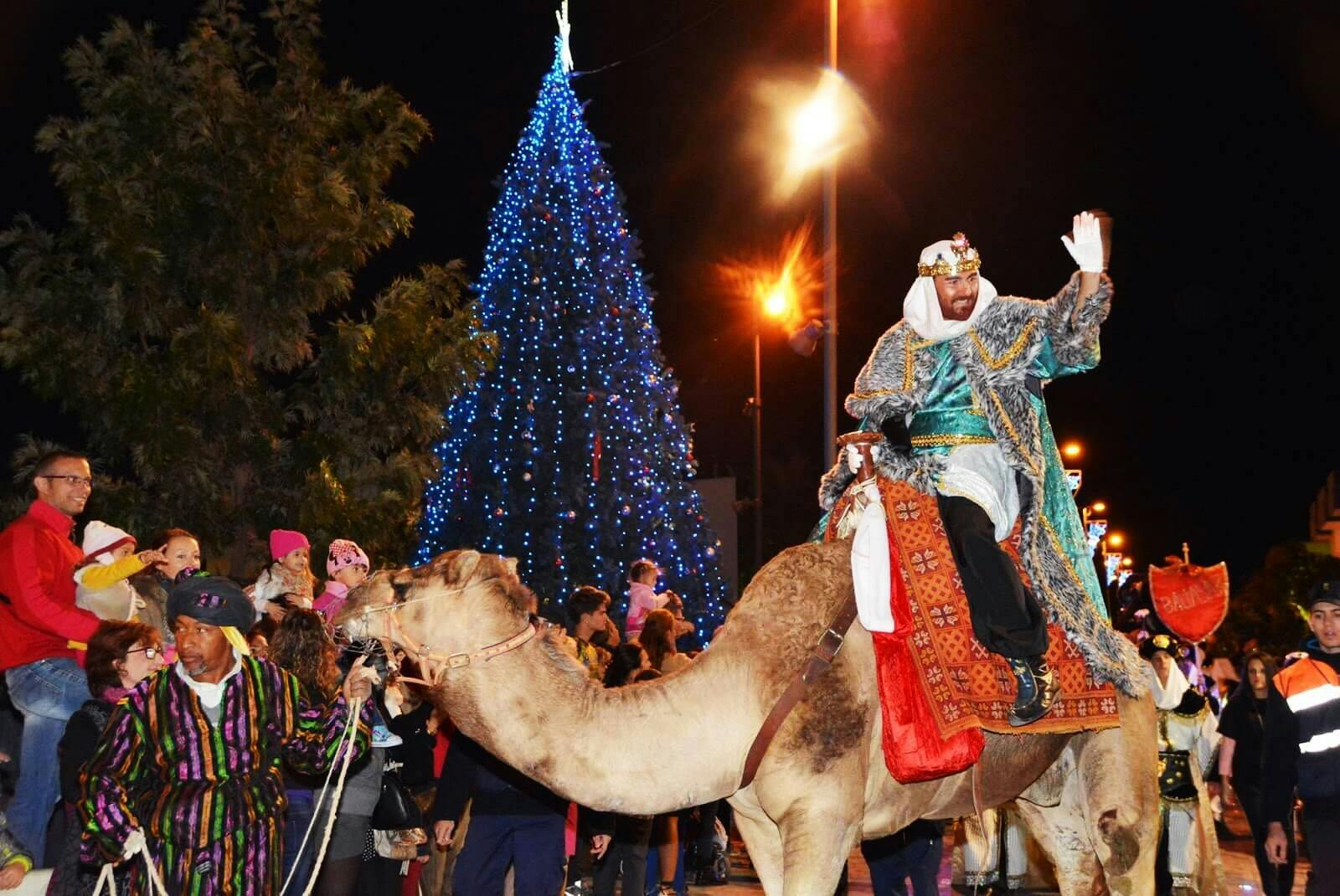 Transfer to the Three Kings Christmas Parade