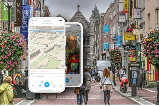 Visite à pied audio autoguidée de Dublin