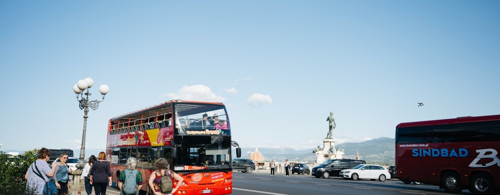 Stadtrundfahrt durch Florenz Hop-on-Hop-off mit Transfer ab La Spezia