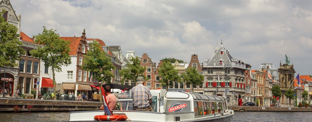 Crucero por los canales por el centro histórico de Haarlem