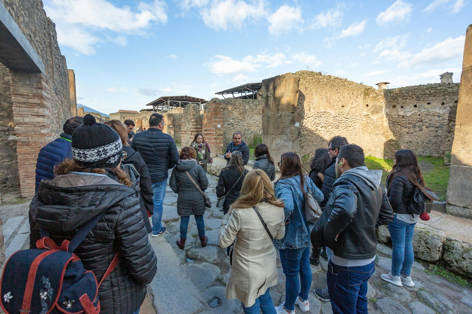 Panoramic Tour of Naples with Pompeii from Rome