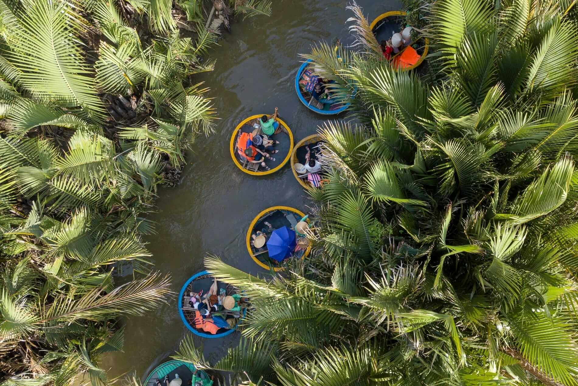 Half-Day Tour to Cam Thanh Eco Water Coconut Village with Fishing Musement