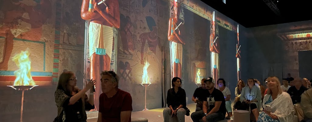 Visite guidée du Grand Musée égyptien avec spectacle immersif de Toutankhamon