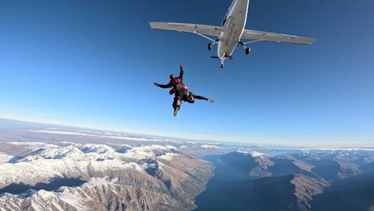 Experiência de paraquedismo de 12.000 pés em Queenstown