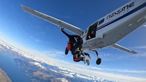 Parachutisme à Queenstown (Nouvelle-Zélande)