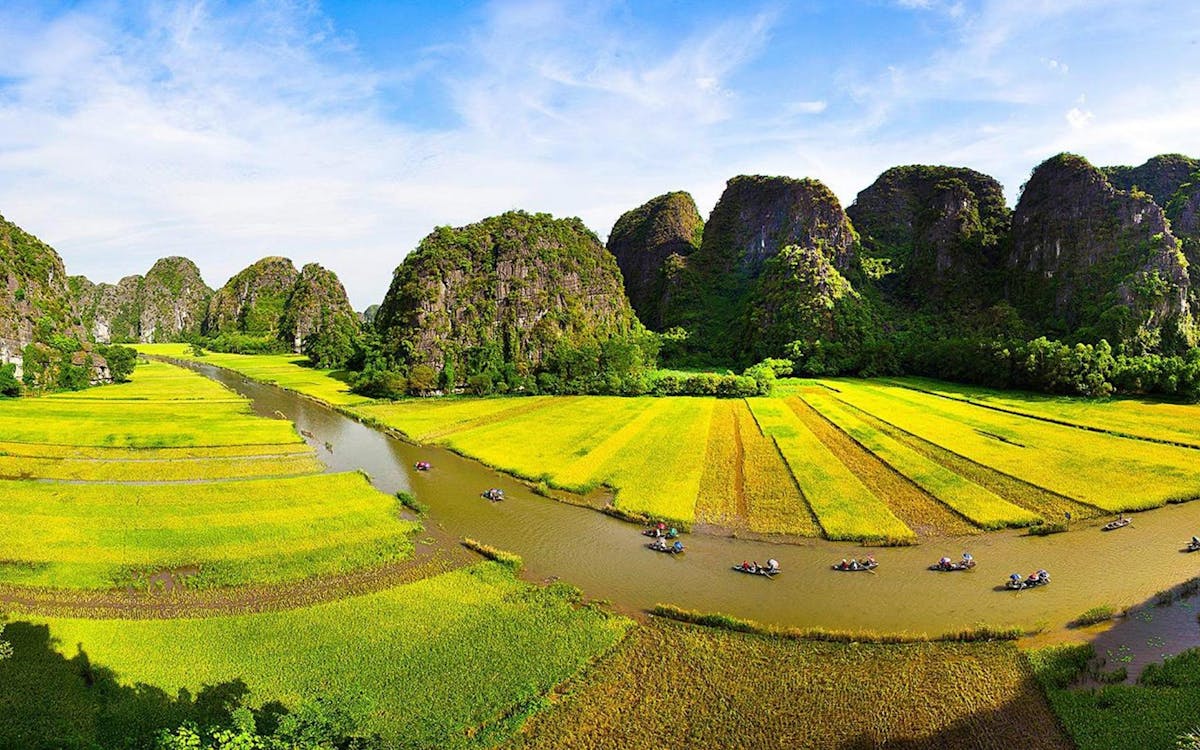 Hoa Lu en Tam Coc volledige dagrondleiding vanuit Hanoi met lunch
