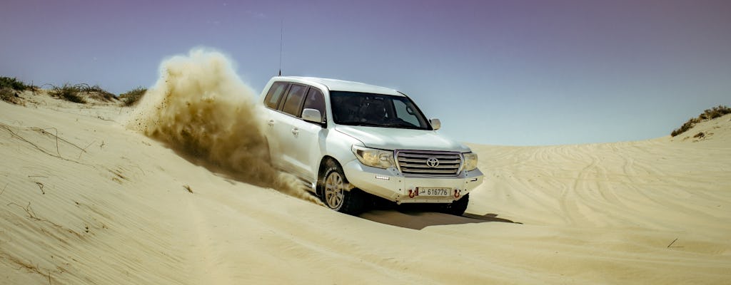 Inland Sea Desert Safari Adventure in Qatar with 4X4