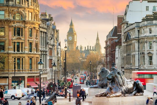 Visita guiada a pie de Harry Potter y aventura en Trafalgar Square