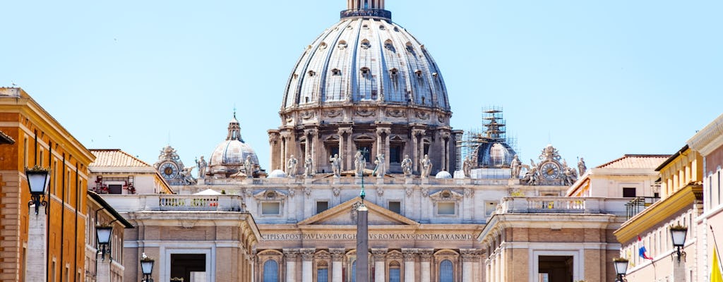 St. Peter's Basilica and Dome Audio Guided Tour with Entrance Tickets