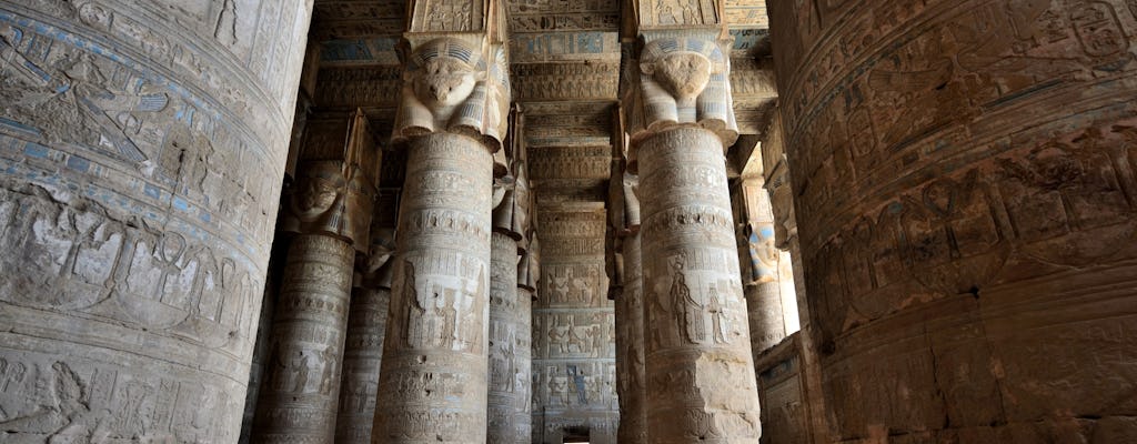 Wycieczka z przewodnikiem do Dendery i Abydos z Marsa Alam z domowym lunchem