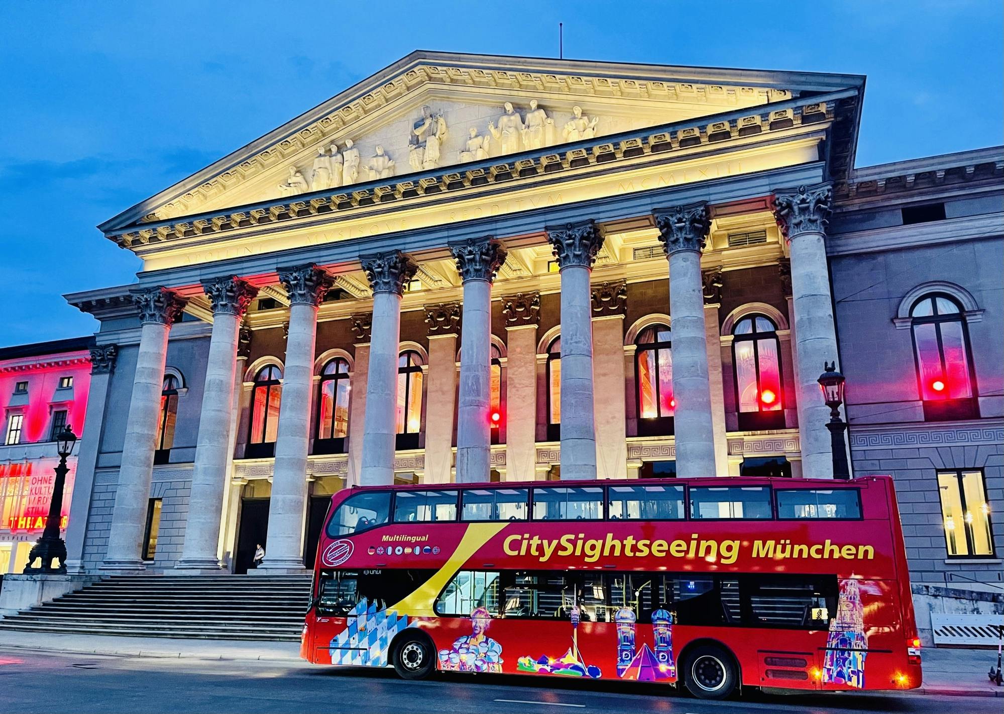 Billet 24 heures pour la visite en bus à arrêts multiples de Munich