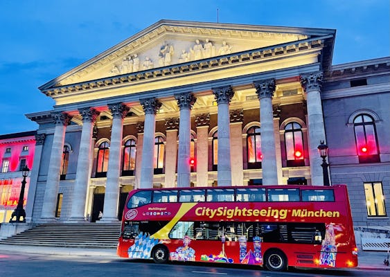 Excursão de ônibus hop-on hop-off em Munique Bilhete de 24 horas