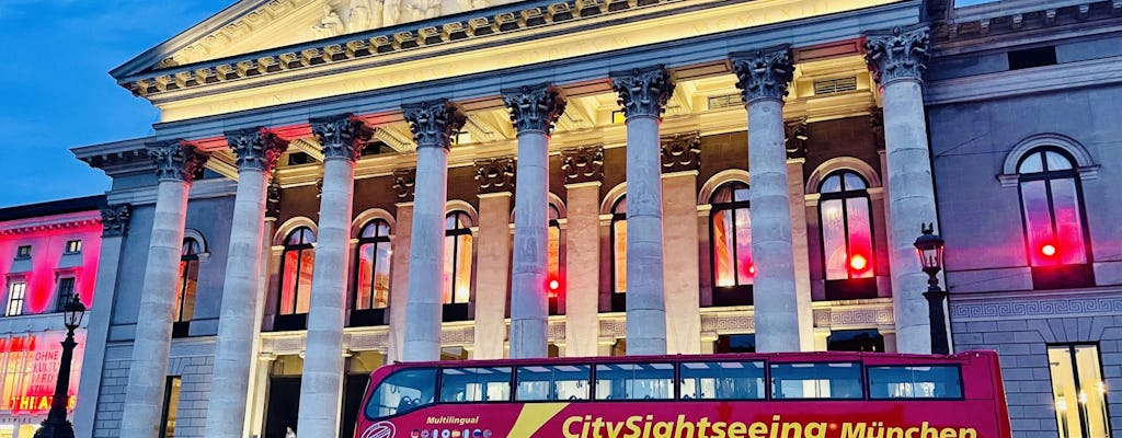 Billete de 24 horas para el tour en autobús turístico por Múnich