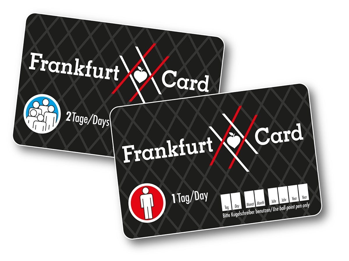 FrankfurtCard Bilhete de atração e transporte de 1 ou 2 dias