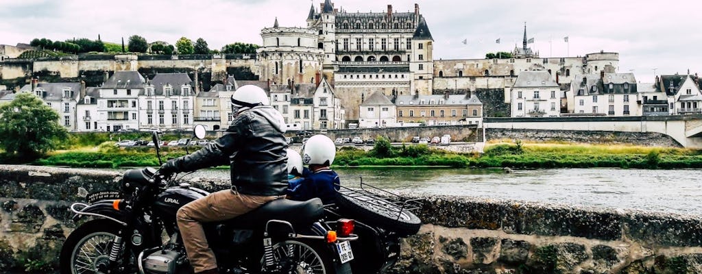 Visite d'une demi-journée de la vallée de la Loire en side-car au départ d'Amboise