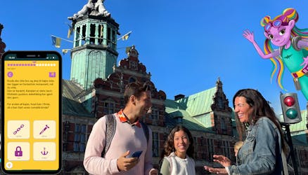 Интерактивная экскурсия по Копенгагену, вдохновленная поиском сокровищ, для семей (с самостоятельным гидом)