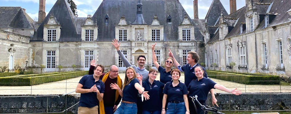 Visite en vélo électrique à Chambord depuis Villesavin