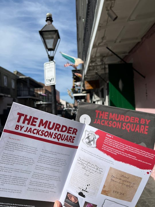 Self-Guided Mystery Hunt Around Jackson Square, New Orleans