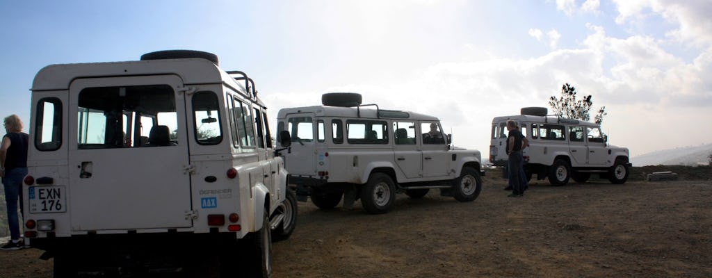Wycieczka w góry Troodos samochodem z napędem 4x4 z lunchem meze