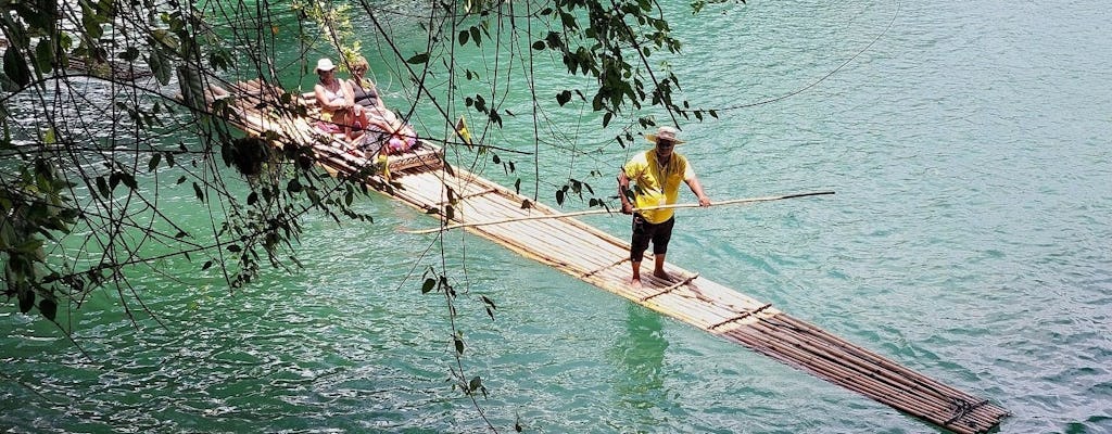 Esperienza privata di rafting in bambù sul Rio Grande