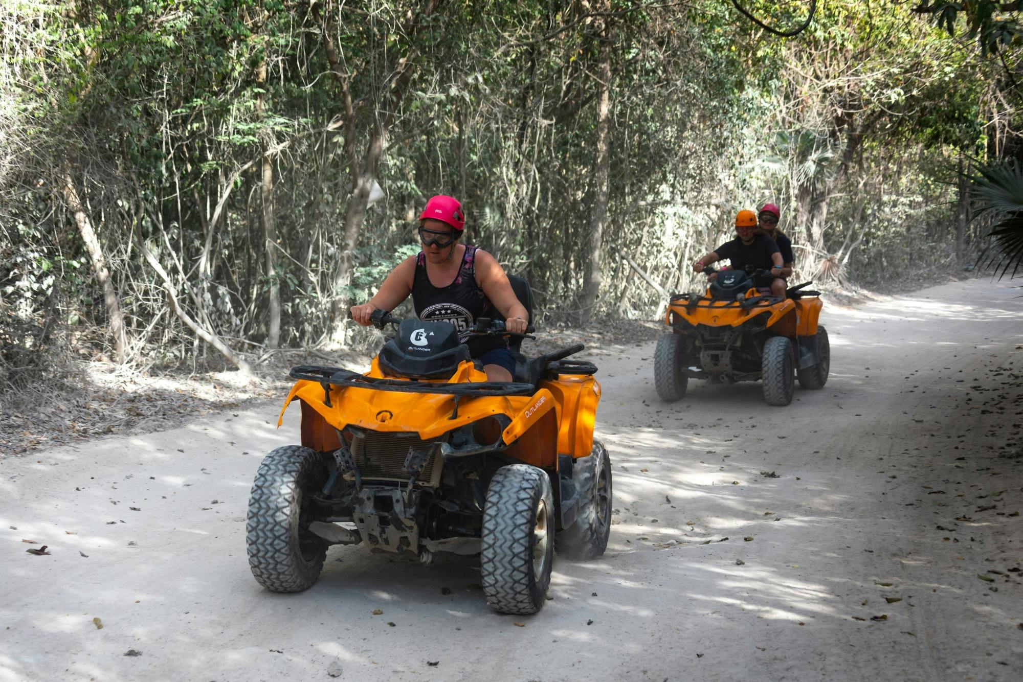 Riviera Maya ATV Ride Combo Tours with Aventuras Mayas