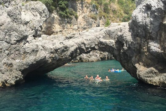 Excursion en bateau privé de Salerne à Amalfi et Positano