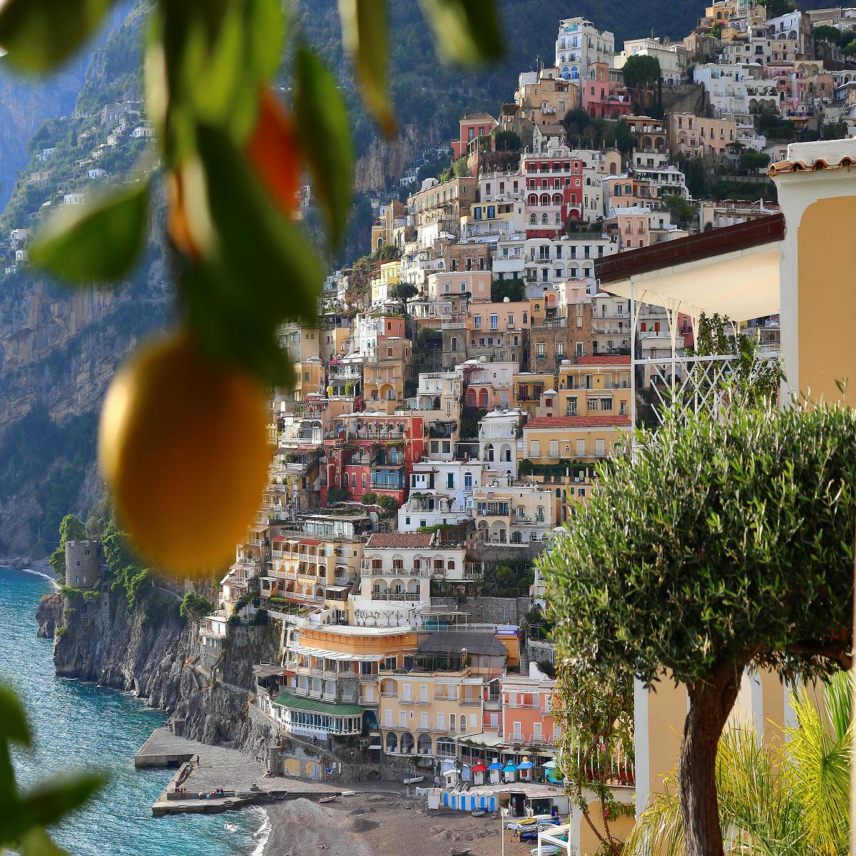 Tour privado autoguiado por Pompeya y la costa de Amalfi