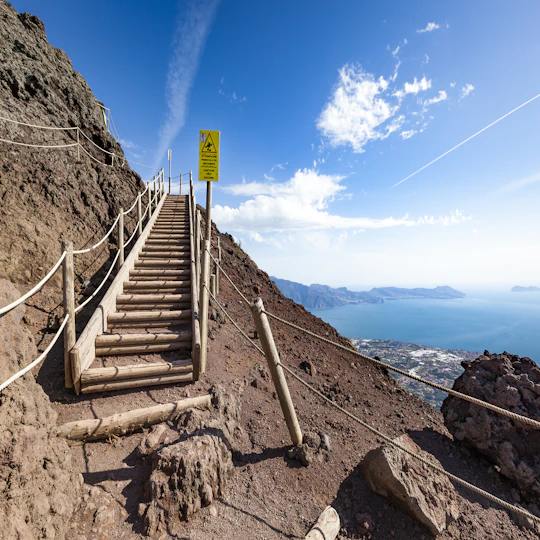 Private transportation to Pompeii, Herculaneum, and Mt. Vesuvius
