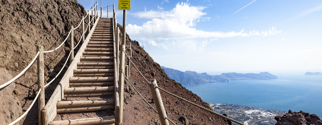 Private transportation to Pompeii, Herculaneum, and Mt. Vesuvius