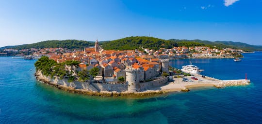 Excursão privada à cidade de Korčula e aos vinhedos de Pelješac saindo de Dubrovnik