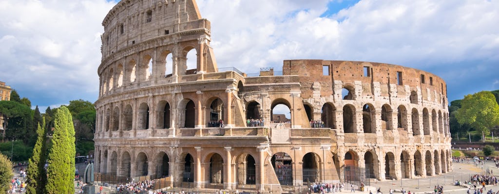 Vatican, Colosseum, Roman Forum, St. Peter's Basilica with Public Transport