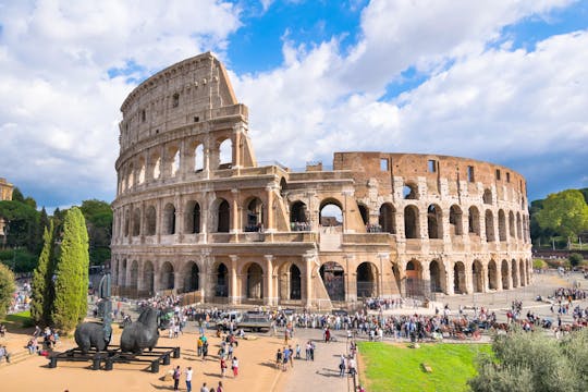 Vatican, Colosseum, Roman Forum, St. Peter's Basilica with Public Transport
