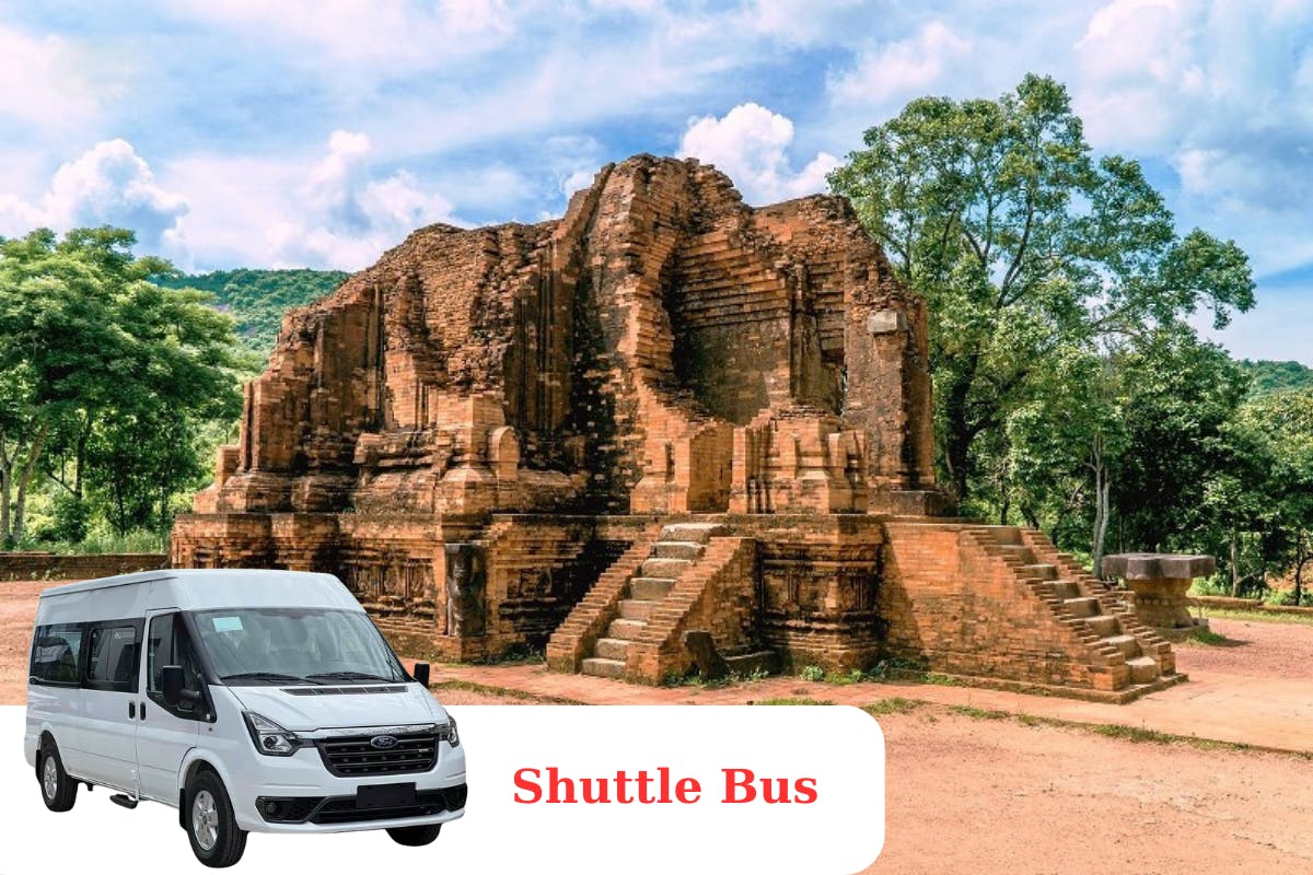 Shuttlebus zwischen Da Nang und My Son Sanctuary