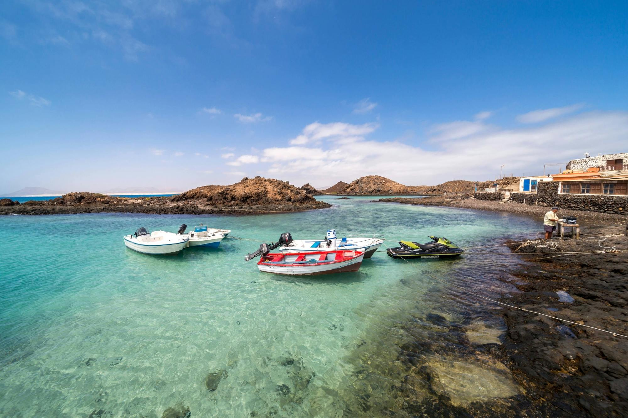 Fuerteventura & Lobos Island Tour with Free Time