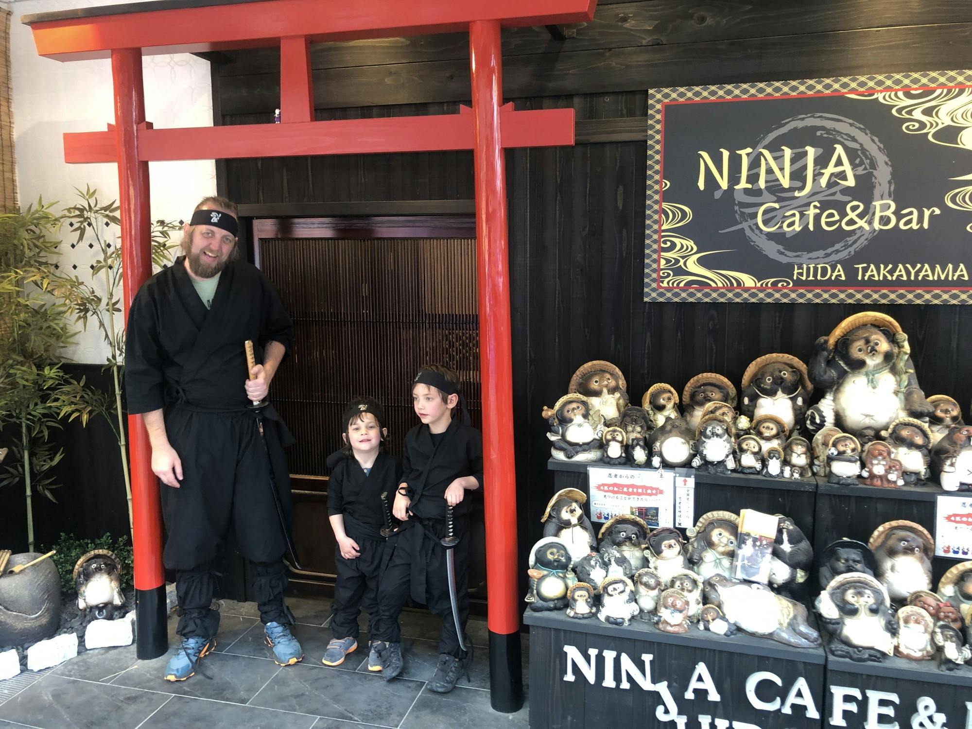 Kurs Ninja Experience Sasuke w Ninja Cafe Takayama