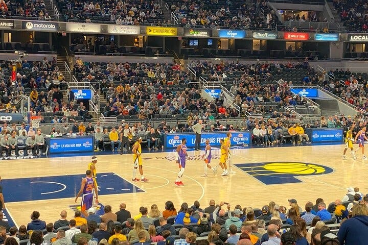 Indiana Pacers Basketball Game at Gainbridge Fieldhouse