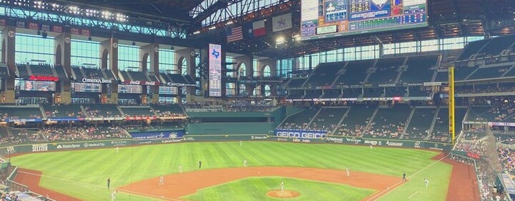 Tickets für das Baseballspiel der Texas Rangers im Globe Life Field