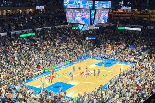 Ingressos para jogos de basquete do Oklahoma City Thunder no Paycom Center