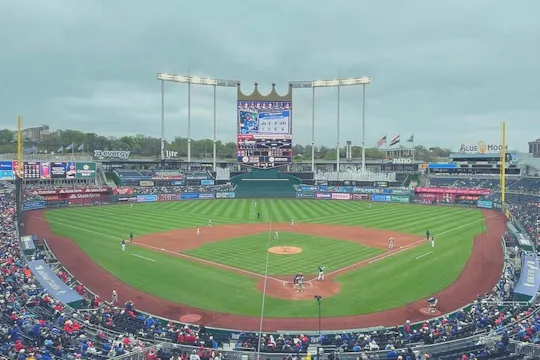 Kansas City Royals Baseball Game at Kauffman Stadium