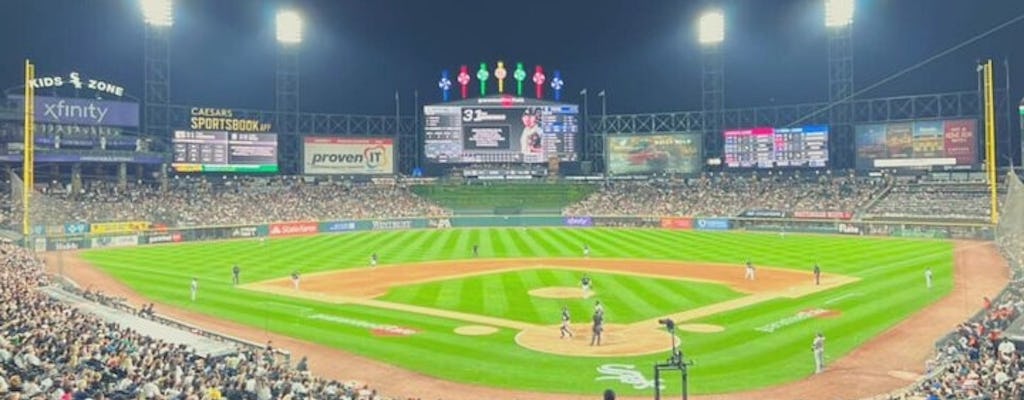 Chicago White Sox honkbalwedstrijd tegen gegarandeerd tariefveld