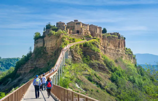 Toscane vanuit Rome met gastronomische lunch en wijnproeverij