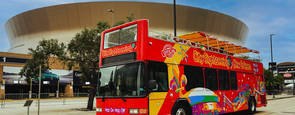 Boleto de 1 día para el autobús turístico de Nueva Orleans