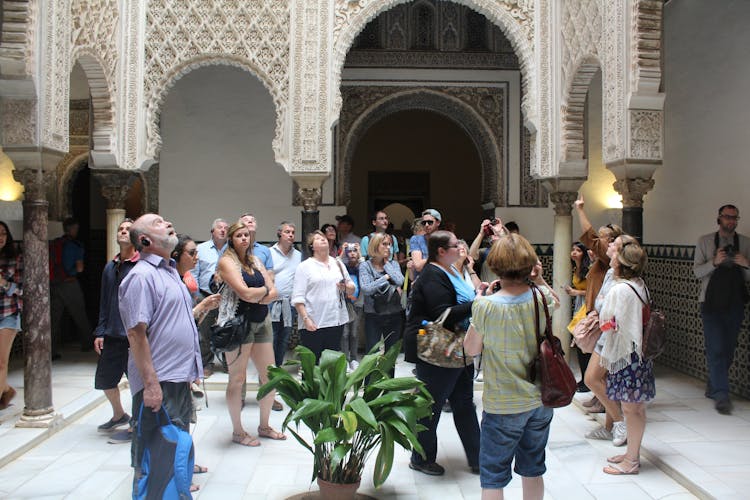 Alcázar Ve Sevilla'nın çatıları özel Turu Bileti - 5