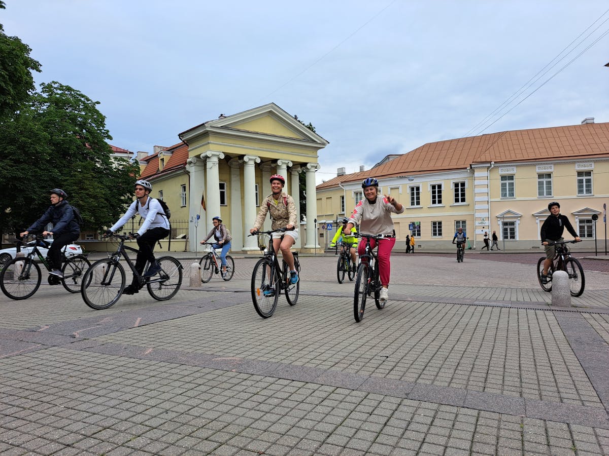 Vilnius fietstour met de hoogtepunten vanaf de stad