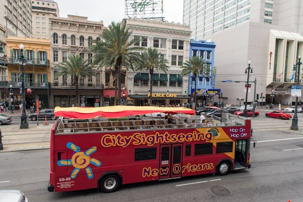Tour en autobús turístico City Sightseeing por Nueva Orleans