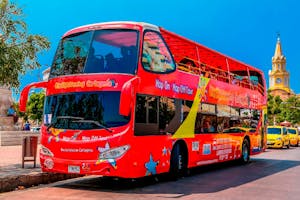 Autobús turístico Hop on Hop off en Cartagena, Colombia